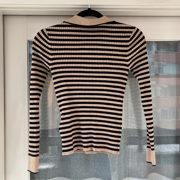 Scotch & Soda Ribbed Collared Sweater - Picture 4 of 5